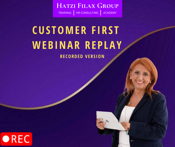 Customer First - Webinar Replay